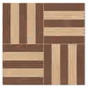 Декор Sensi Terre Amaranto + Rosato Nat Intreccio 30x30