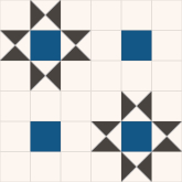 Керамогранит Victorian Dreams Queen Blue 45.2x45.2