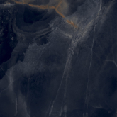 Керамогранит Interstellar Black Чёрный полированный 80x80