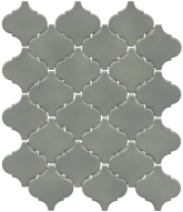 Плитка Арабески Марокко Зелёный глянцевыйx0.7 26x30