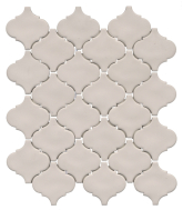 Плитка Арабески Марокко Серый светлый матовыйx0.7 26x30