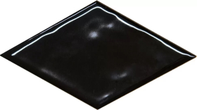 Декор Риад Чёрный глянцевыйx0.9 13.5x7.8