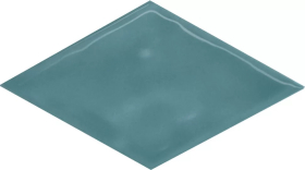 Декор Риад Бирюзовый глянцевыйx0.9 13.5x7.8