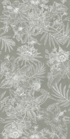 Декор Таделакт Зелёный светлый матовый обрезной 60x119.5x0.9