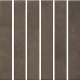 Декор Фес Мозаичный коричневый глянцевыйx0.77 15x15