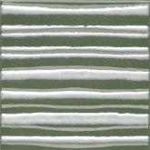 Декор Бахия 3 зелёный глянцевыйx0.7 9.8x9.8