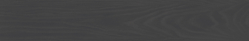 Керамогранит Манифик вуд Чёрный матовый обрезной 20x119.5x0.9