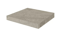 Ступень Портленд Угловая клееная бежевый матовый обрезнойx0.9 33x33