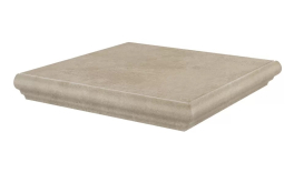 Ступень Хадду Угловая бежевый матовыйx0.8 34x34