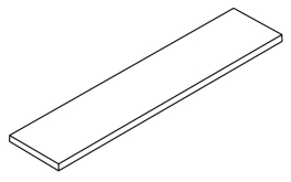 Ступень Forte dei Marmi Rock Lunar Grey Scalino Angolare DX 33x160