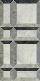 Декор Tarsia Frame Nero Deco Lux 3D Rett 60x120