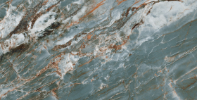 Керамогранит Fine Teal Carving 60x120