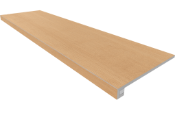 Ступень Classic Wood CW04 Комплект с прямоуг. бортиком Honey Oak Неполированный 120x33
