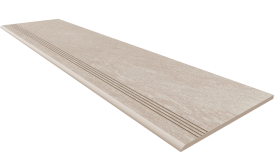 Ступень Tramontana TN00 Ivory Неполированная с насечками 30x120