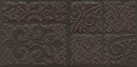 Бордюр Каир Коричневый 4Д 14.7х29.8