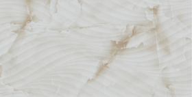 Плитка Сильвия Рельеф бежевый глянец 30x60