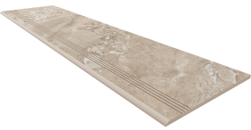 Ступень Oceanmist OM02 Beige неполированная с насечками 30x120