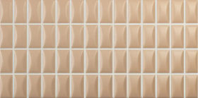 Плитка 3D Bars Bevel Topaz Matt 12.5x25