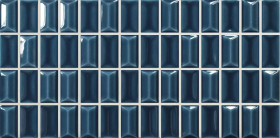 Плитка 3D Bars Diamond Sapphire Gloss 12.5x25