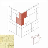 Искусственный камень Бремар 486-15 Угол