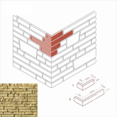 Искусственный камень Лаутер 520-35 Угол