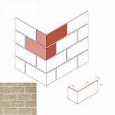 Искусственный камень Лицен 535-15 Угол 29x15