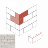 Искусственный камень Тибур 515-05 Угол 29x15