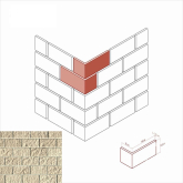 Искусственный камень Торре Бьянка 440-15 Угол
