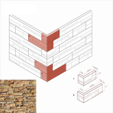 Искусственный камень Фьорд Лэнд 201-15 угловой