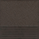 Ступень Каир Коричневая фронтальная 4х7 29.8x29.8