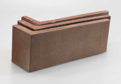 Клинкерная плитка Plato Original Угловая AС 1104 (Y) 185x60x71x14