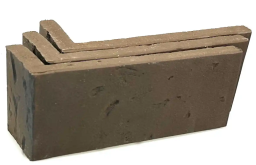 Клинкерная плитка Moon Brown Угловая АА 2402 (Y)x71x14 18.5x7.1