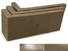 Клинкерная плитка Moon Brown Угловая AC 2404 (Y) 185x60x71x14