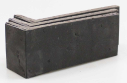 Клинкерная плитка Moon Black Угловая ABDK 7403/2 (Y)x71x14 18.5x7.1