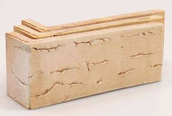 Клинкерная плитка Koro Rosso Угловая AC 9204 (Y) 185x60x71x14