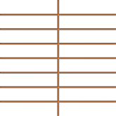 Плитка Liso Brillo Blanco Pre 2.5x10 20x20