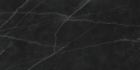 Керамогранит Opera Nero чёрный матовый 59.5x119.1