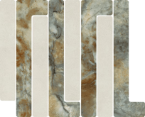 Декор Tandem Mosaico Trellick Tassili Blanco 30x24.2