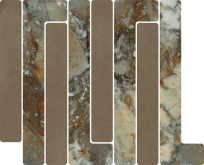 Декор Tandem Mosaico Trellick Tassili Mokka 30x24.2