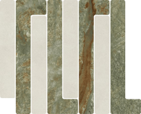 Декор Tandem Mosaico Trellick Faroe Blanco 30x24.2