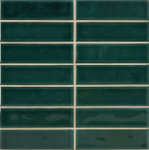 Плитка Nairobi Sticks Green (2.5x10) 20x20