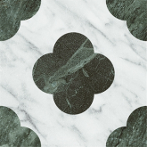 Керамогранит Dandy Pin White Green 18.6x18.6