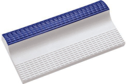 Бордюр Olympic Series Ребристый поручень с сетчатой поверхностью Cobalt 12x24.5