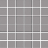 Мозаика Porcelain Mosaic Grey 5x5 30x30