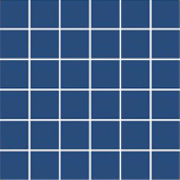 80051.1 Мозаика Porcelain Mosaic Dark Blue 5x5 30x30