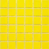 Мозаика Porcelain Mosaic Yellow 5x5 30x30