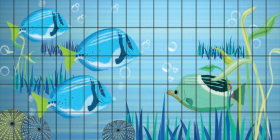 FS017 Панно Fotosera F02 (12.5х25) 125x250