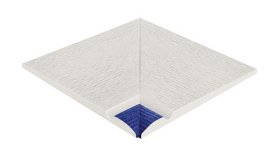 Бордюр Olympic Series Внутренний угловой элемент поручней Apache Cobalt 32.5x32.5