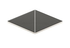 Керамогранит Olympic Series Угловой элемент Universal Antislip Anthracite 12x12