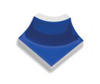 Декоративная вставка Olympic Series Внутренний торцевой угол Cobalt 4x4